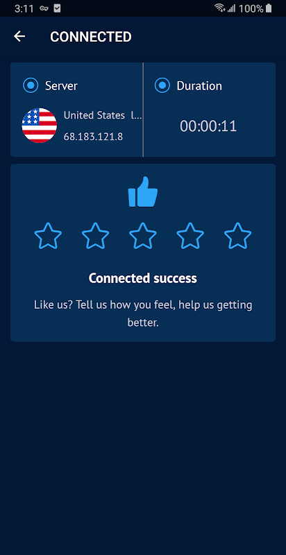 Starry VPN - Fast VPN Proxy Screenshot4