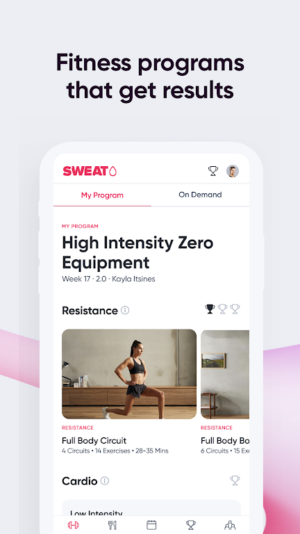 Sweat: Fitness App For Women Mod Screenshot2