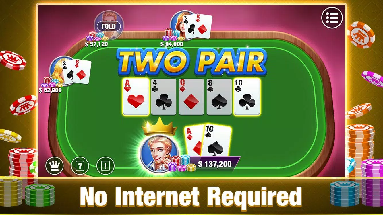 TEXAS HOLDEM POKER OFFLINE Screenshot1