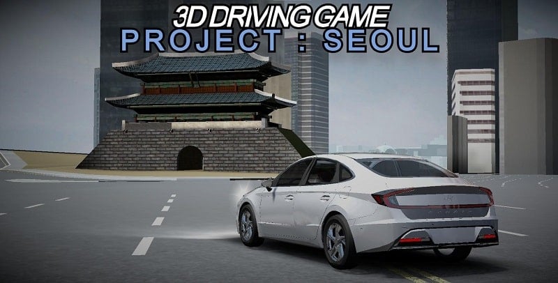 3D Driving Game Project:Seoul Screenshot1