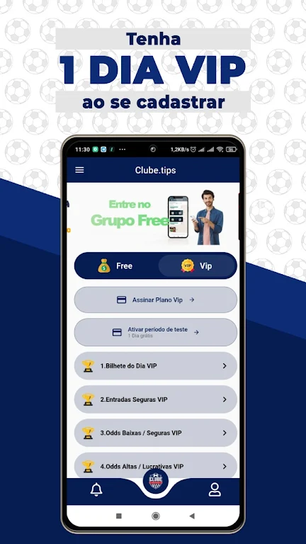 Clube.Tips - Dicas de Futebol Screenshot1