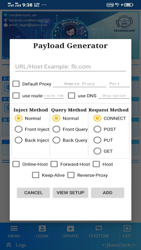 JhanzVPN v5+ Screenshot3