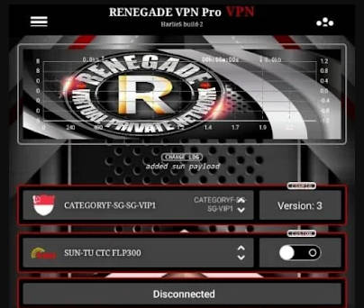 RENEGADE VPN PRO Screenshot1