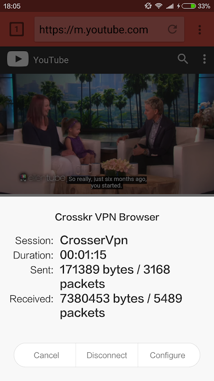 CrossKr VPN Browser (Pro) Screenshot3