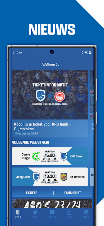 KRC Genk Screenshot1