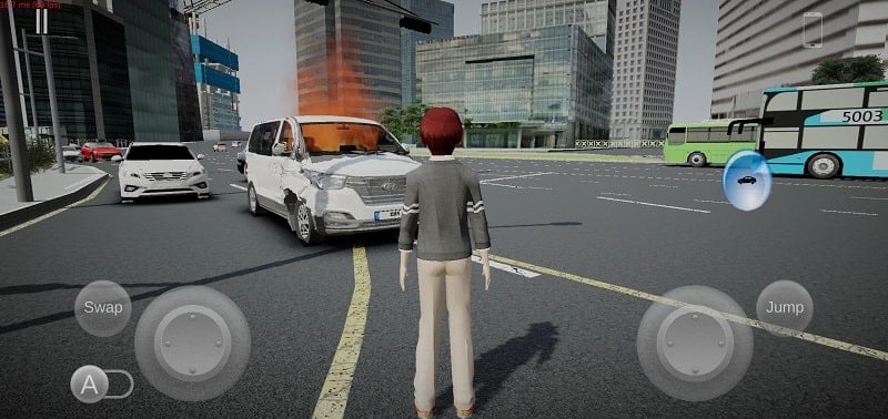 3D Driving Game Project:Seoul Screenshot4