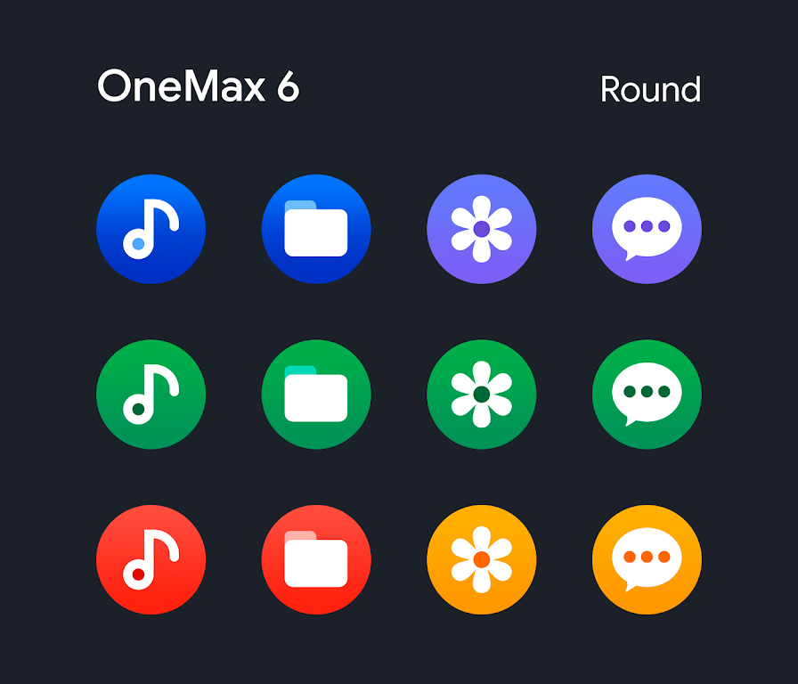 OneMax 6 – Icon Pack Mod Screenshot3