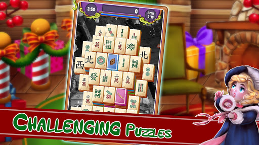 Christmas Mahjong Solitaire: Holiday Fun Screenshot3