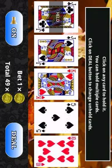 CF Video Poker Lite Screenshot2