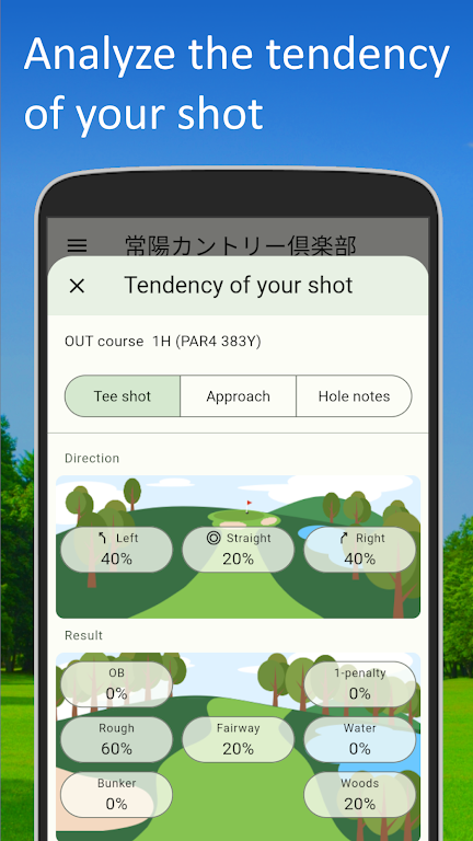 G Score-Golf score & sidegames Screenshot3