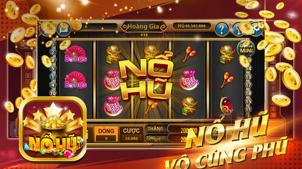 Vuong quoc xeng - Game Slot, no hu, doi thuong Screenshot2