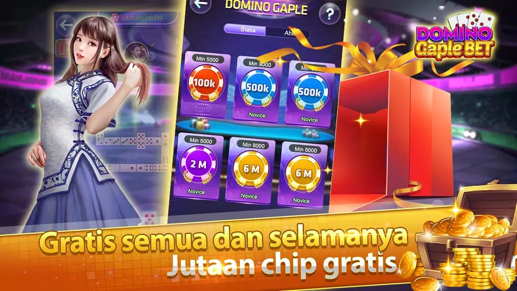 Gaple Online - Domino Kartu Bet Dan Remi Pro Screenshot3