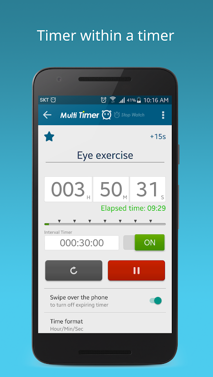 Multi Timer StopWatch Screenshot1