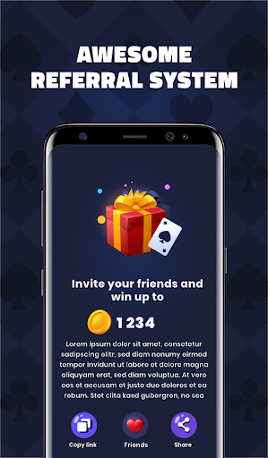 Earn money - Givvy Solitaire Screenshot1