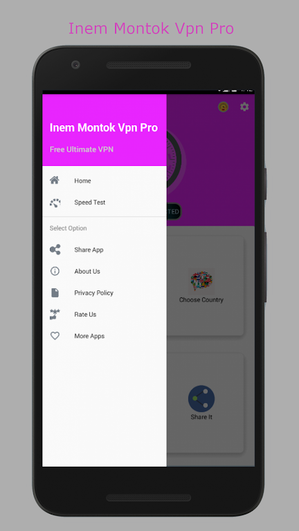 Inem Montok Vpn Pro Screenshot1