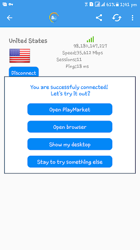 Hot Shield VPN Free 2018 ? Screenshot4