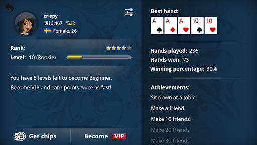 Appeak – The Free Poker Game Screenshot3