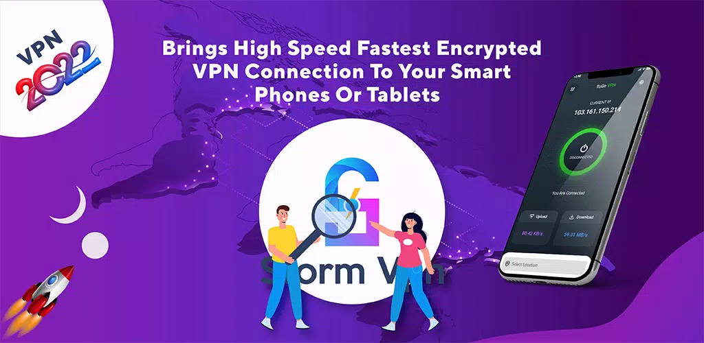 Storm VPN - Fast Secure VPN Screenshot1