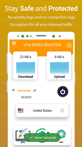 Rabbit VPN - Speed, Booster Screenshot2