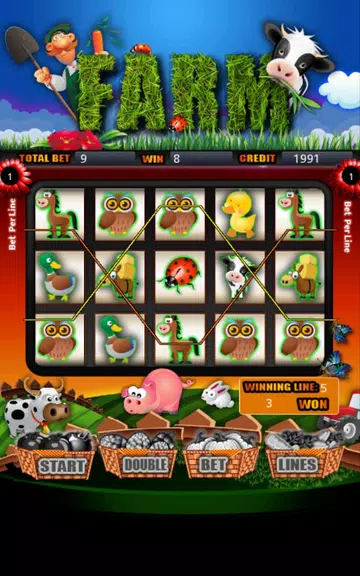 Farm Slot Machine HD Screenshot1