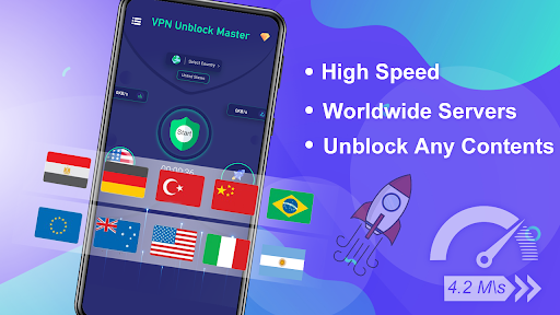 VPN Unblock Master – Unblock Proxy VPN Browser Screenshot1