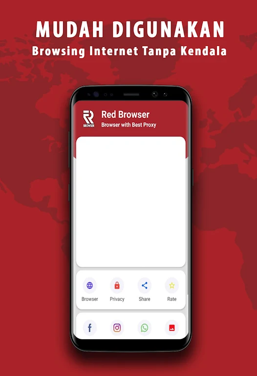 Red Browser Proxy VPN Screenshot2