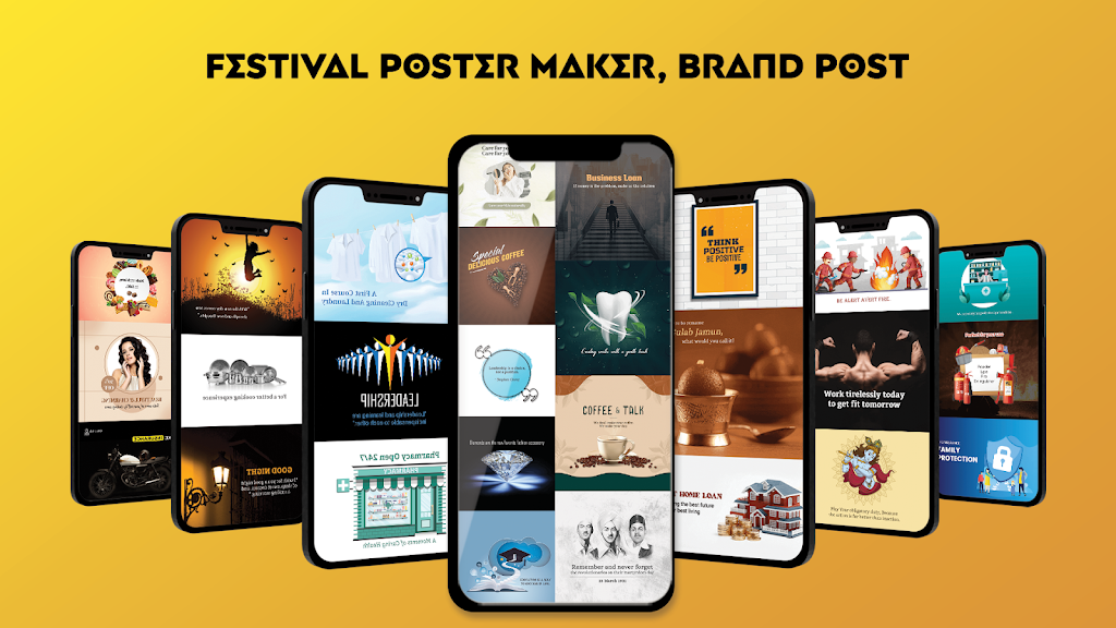 Festival Poster Maker & Brand Mod Screenshot1