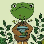 Frog Lulu Flower Garden