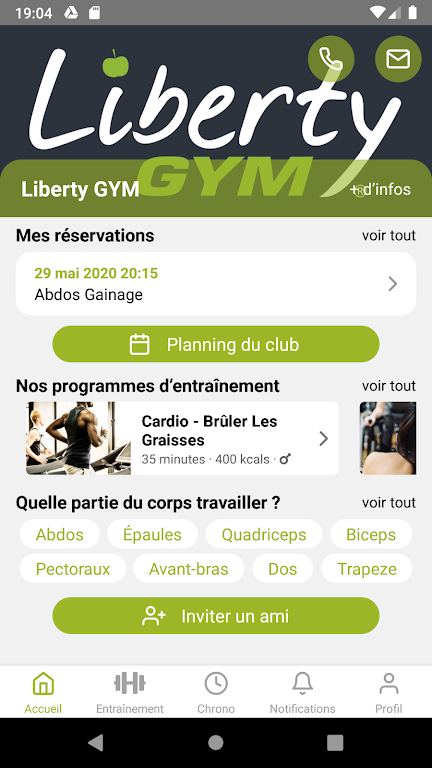 Liberty GYM France Screenshot1