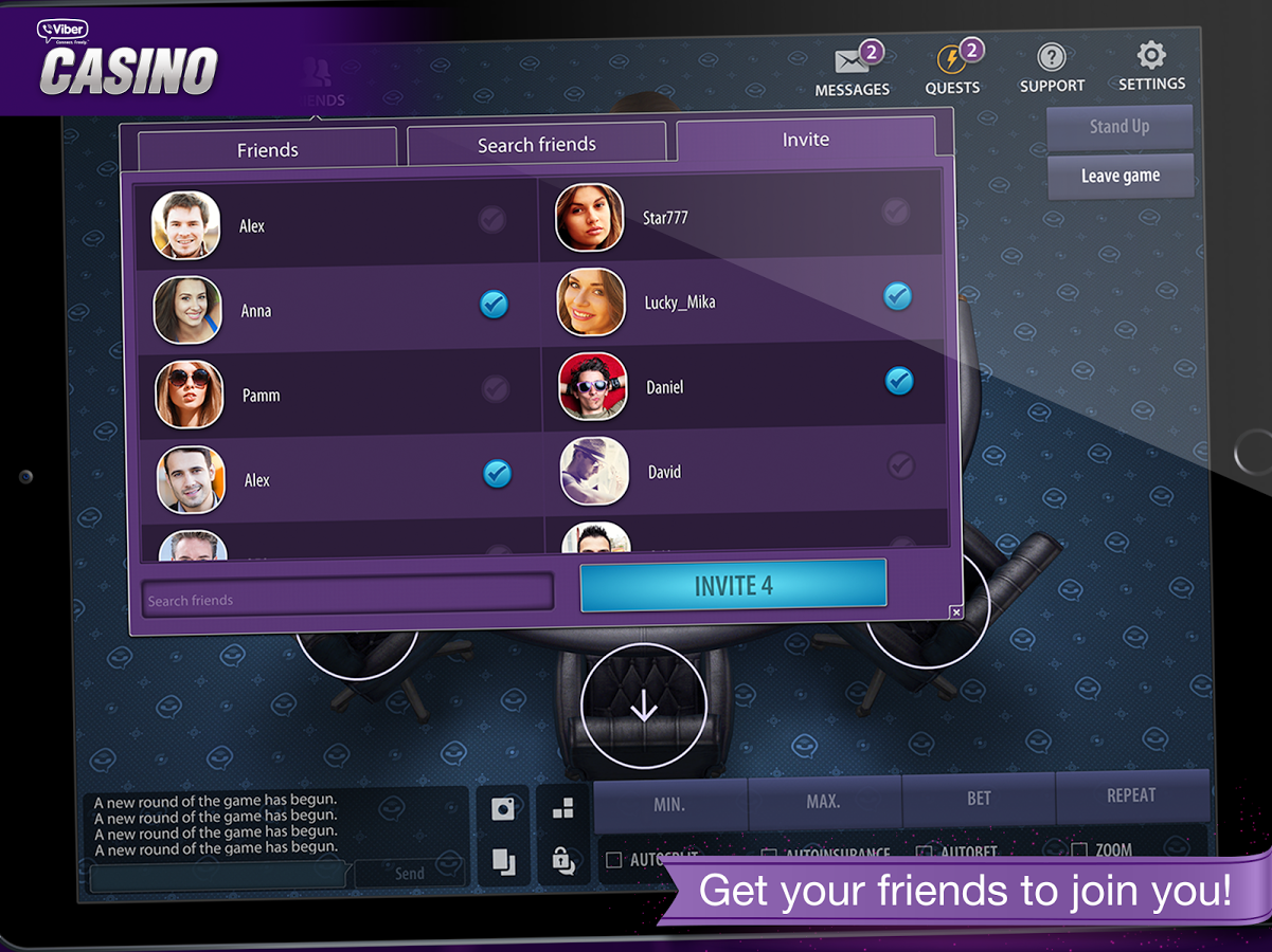 Viber Casino Screenshot1