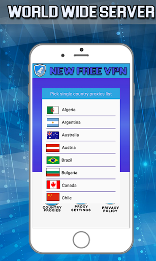 New Free VPN - Unlimited VPN proxy Screenshot2