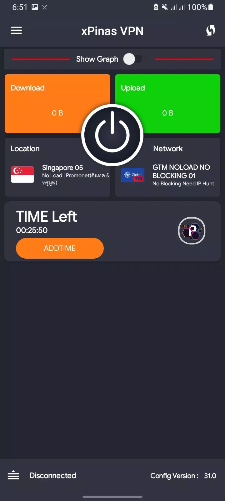 xPinas VPN (Unlimited VPN) Screenshot2