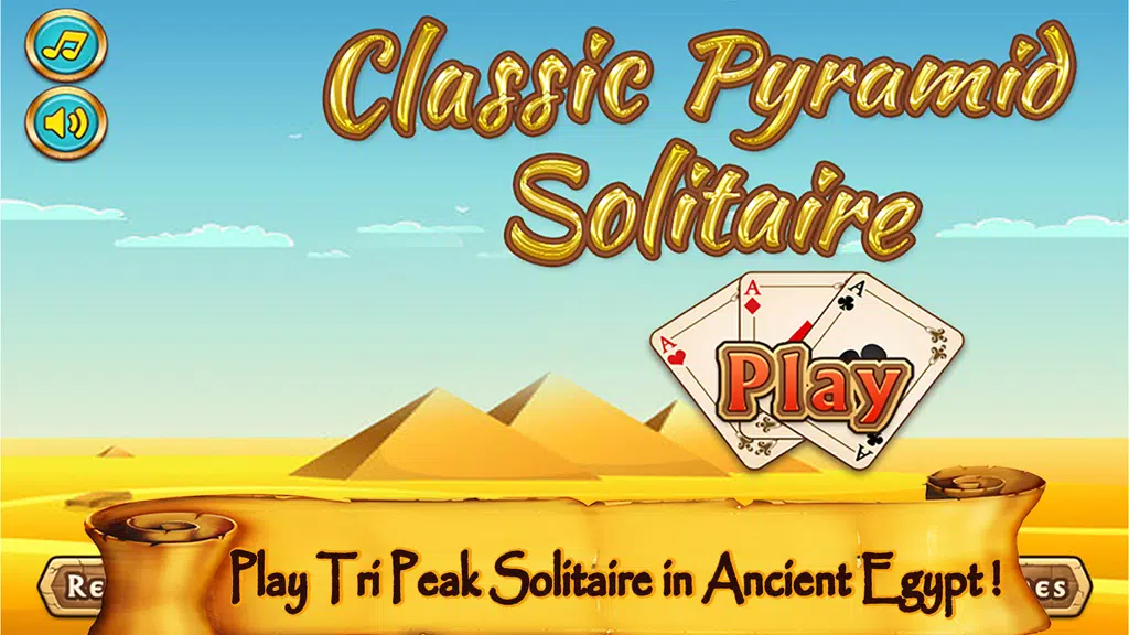 Pyramid Tri Peaks Solitaire Screenshot2