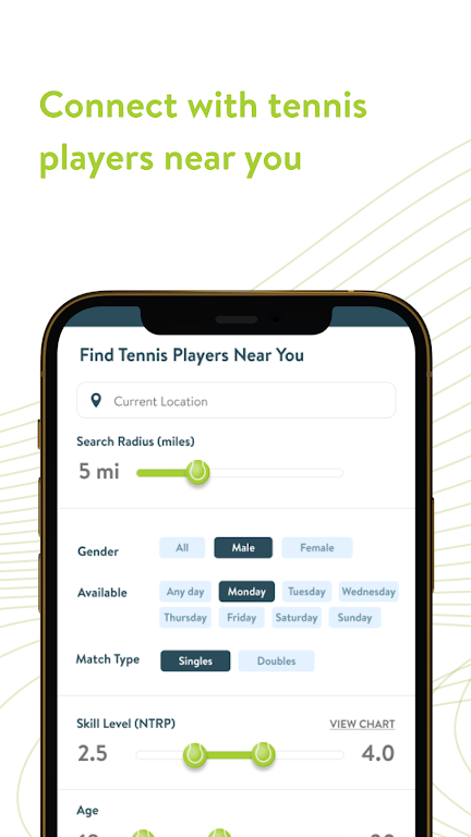 TennisPAL: Find Players Nearby Screenshot3