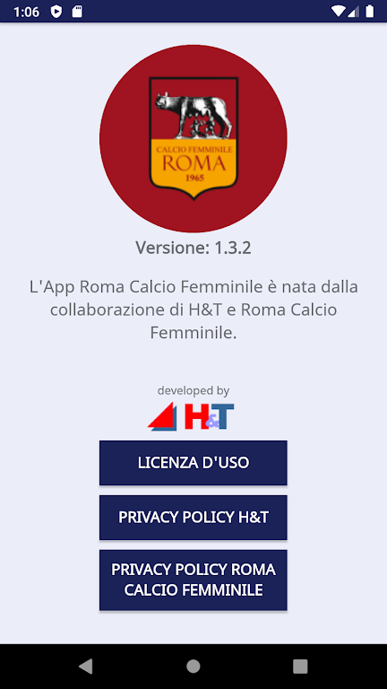 Roma Calcio Femminile Screenshot3