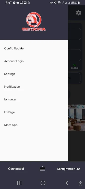 Octavia VPN V2 Screenshot4