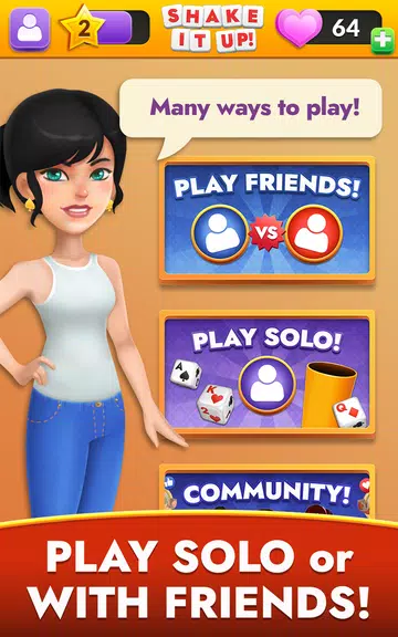 SHAKE IT UP! Cards on Dice Screenshot3