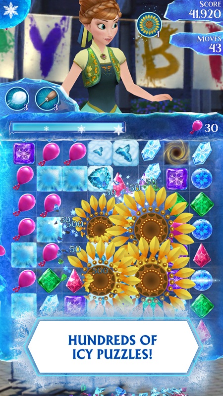 Disney Frozen Free Fall Screenshot4