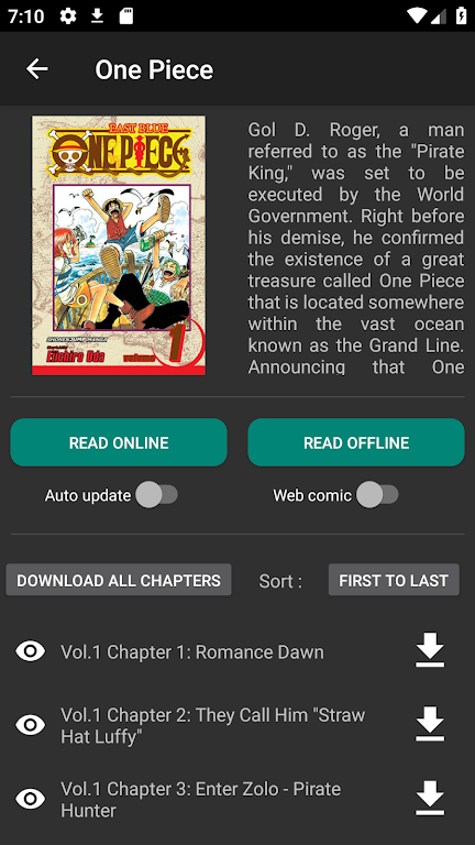 Manga Fox - Free Manga Reader Screenshot1