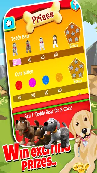 Dog Dozer Coin Arcade Game Screenshot2