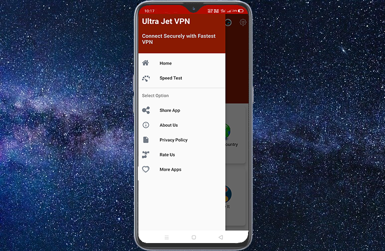 Ultra Jet VPN - Free VPN Proxy Screenshot1