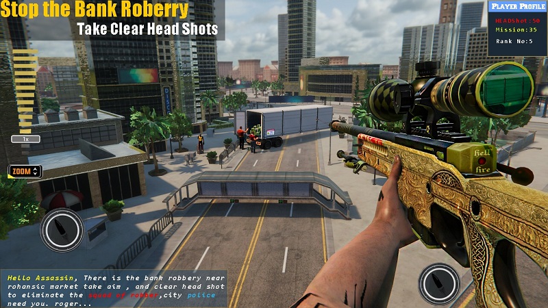 Modern Sniper 3d Assassin Screenshot3