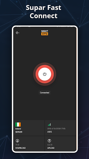 Night VPN: Fast & Secure Screenshot2