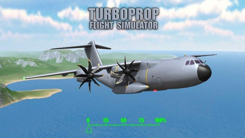 Turboprop Flight Simulator 3D Screenshot1