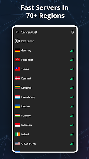 Night VPN: Fast & Secure Screenshot3