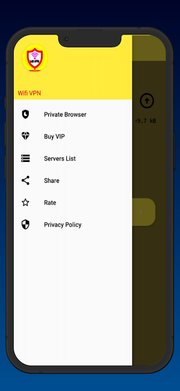 Wifi VPN - Unlock All Website Screenshot1