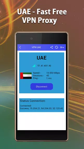 UAE - Fast Free VPN Proxy Screenshot4