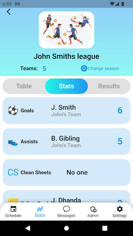 Huddle: Sports Manager Screenshot4