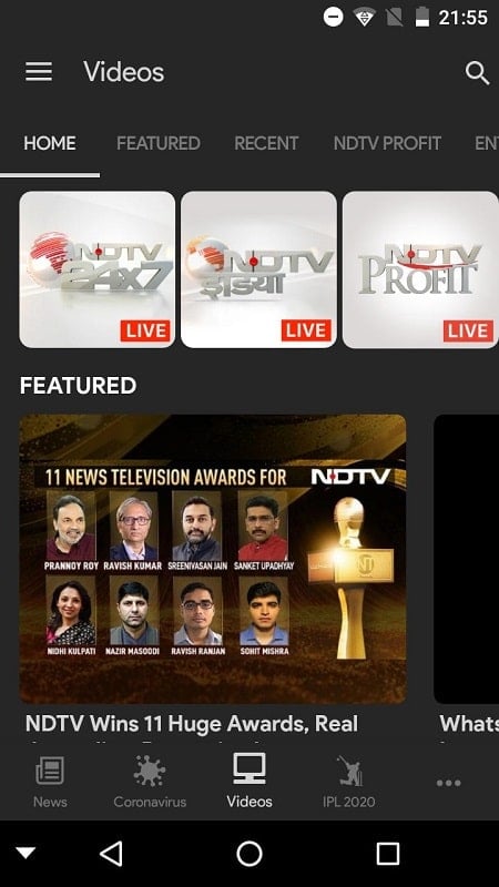 NDTV News Screenshot2