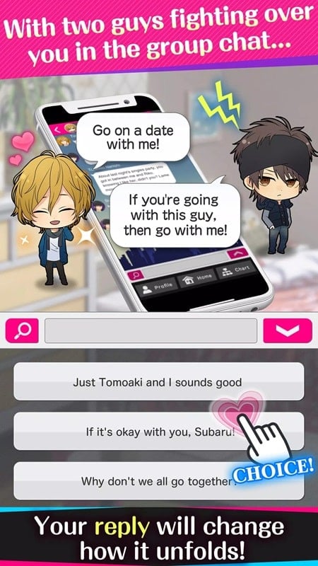 Otome Chat – Choice & Darling Screenshot3